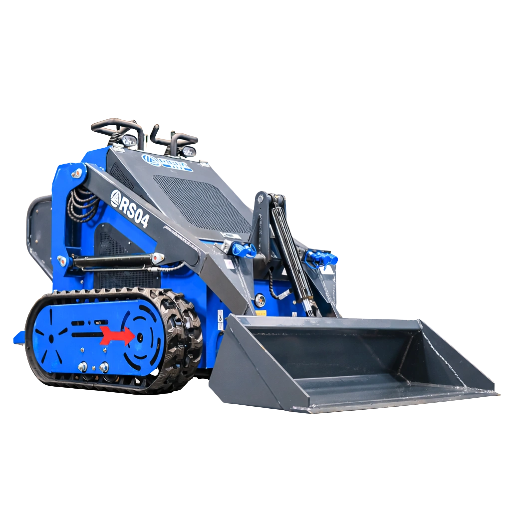 RS04 Skid Steer Loader – Briggs & Stratton Gas, Tracked