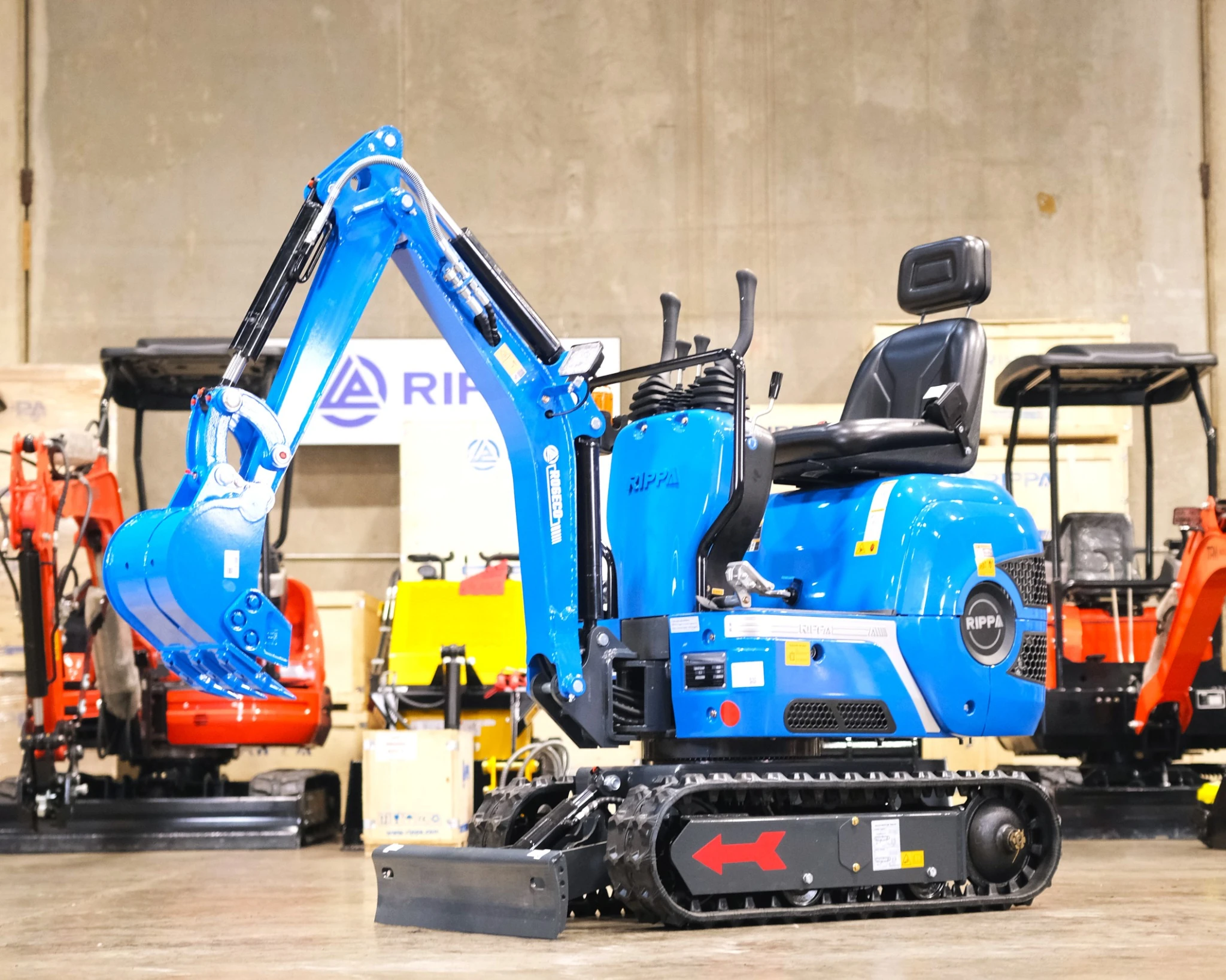 R06 ECO Micro Excavator – Kubota Diesel, Open Cab - Image 2
